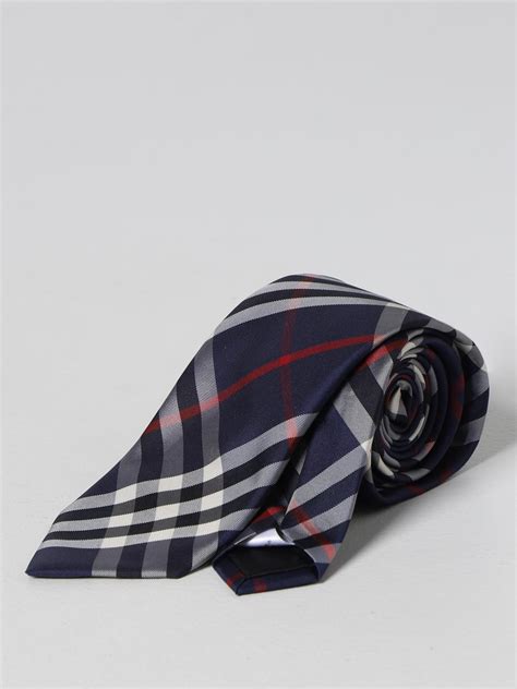 navy burberry tie|burberry tie on clearance.